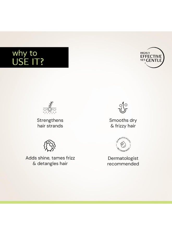 Deconstruct Nourishing Unscented Conditioner For All Hair Types Biotin For Frizzy Hair | Keratin & Biotin | For Smooth Hair | Reduces Frizziness | Restores Moisture | For Women & Men | 200Gm, 1 Count - Image 2